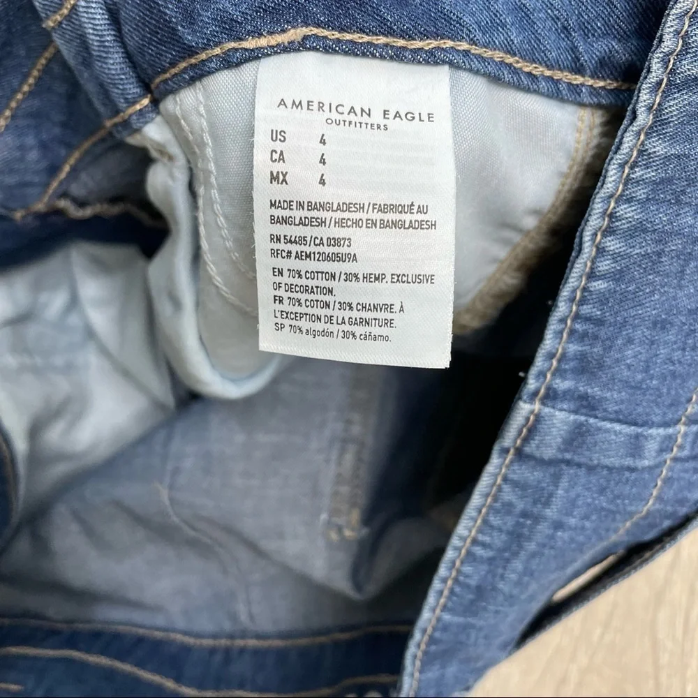 American Eagle Jean Mini Skirt - Picture 5 of 7